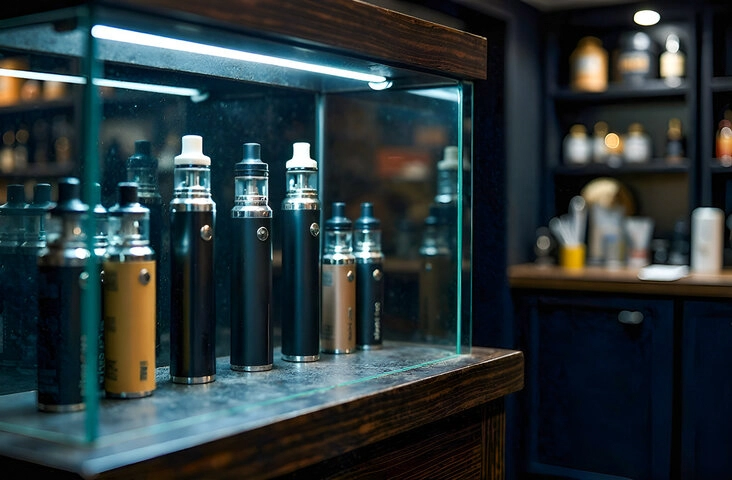 Inviting North Miami smoke shop with varied products and friendly staff ready to assist customers