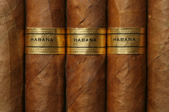 Cigars, loose-leaf tobacco, rolling papers, and accessories displayed under one roof